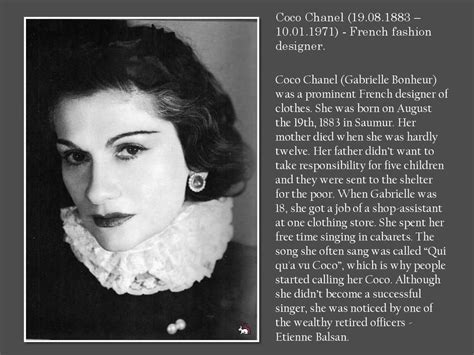 coco chanel's life story